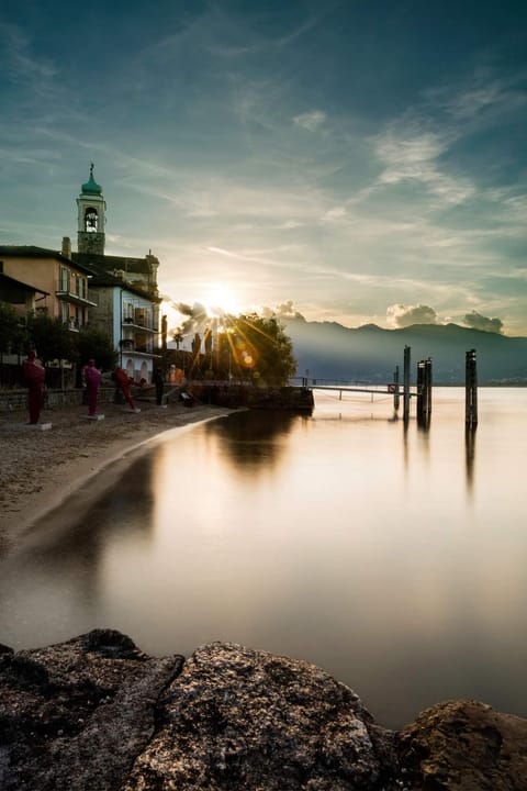 Natural landscape, Beach, Sunset