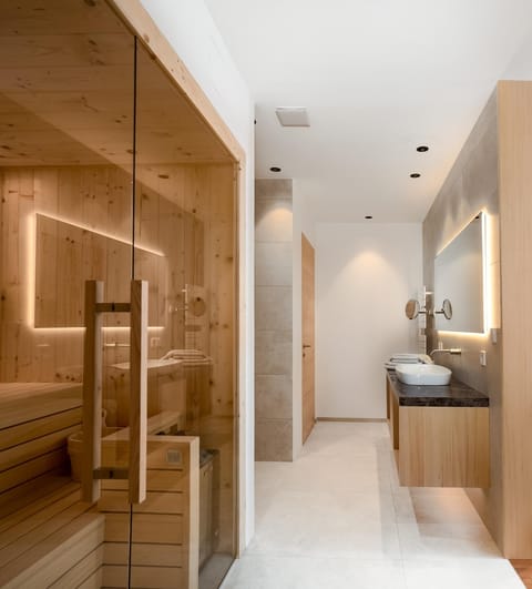 Shower, Sauna, Bathroom