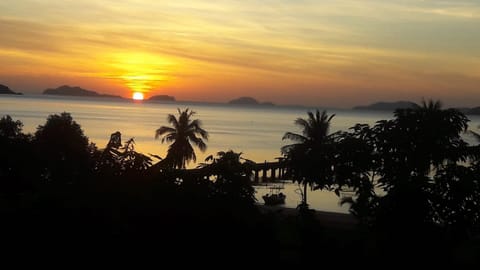 Natural landscape, Sea view, Sunrise