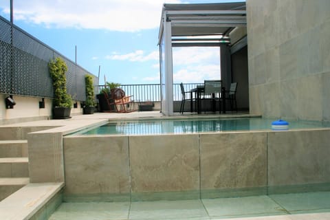 Balcony/Terrace, City view, Pool view, Sea view, Swimming pool