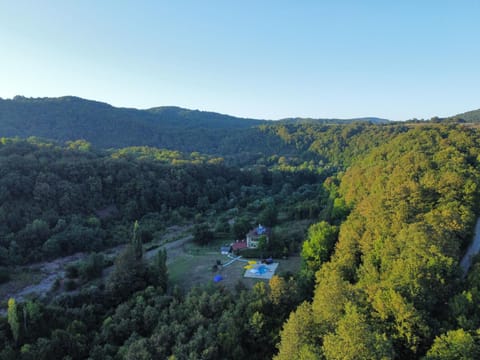 Day, Natural landscape, Bird's eye view, Mountain view