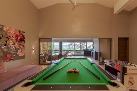 StayVista's The Cincin with Elegant Rooms, Snooker Table, Pool, Scenic View, and Jacuzzi Villa in Lonavla