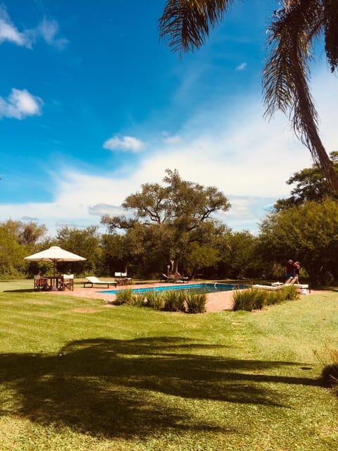 Natural landscape, Garden view, Swimming pool