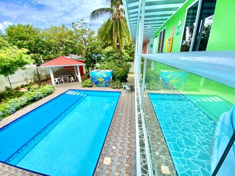 Property building, Pool view, Swimming pool