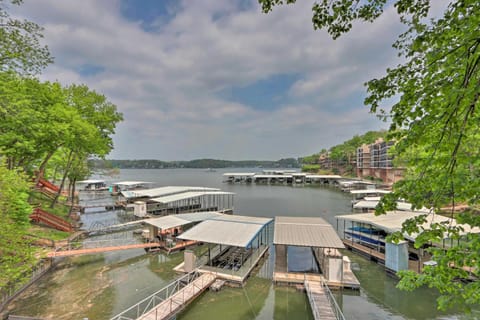 Tranquil Lake Ozark Home with Private Boat Slip House in Lake of the Ozarks
