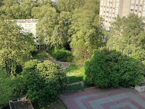 Property building, Garden view