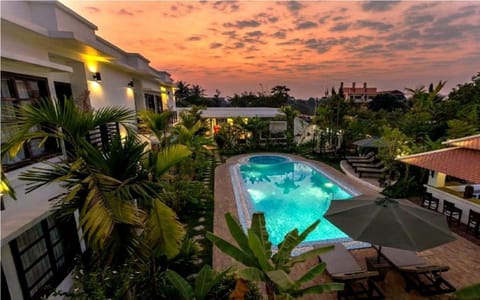 Garden, Garden view, Pool view, Sunset