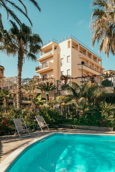Property building, Pool view, Swimming pool