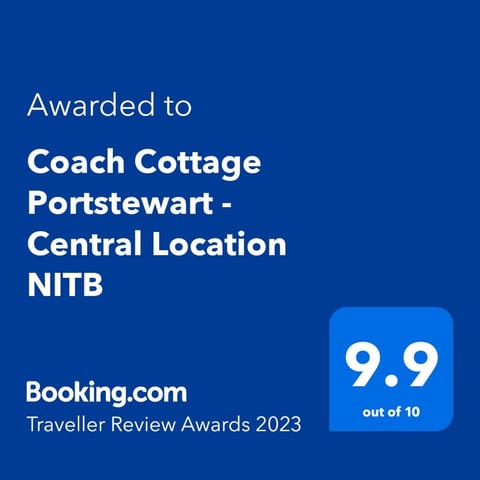 Coach Cottage Portstewart - Central Location NITB Maison in Portstewart