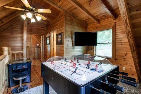 The Alpenhaus Hot Tub Game Room and Fireplace House in Pigeon Forge