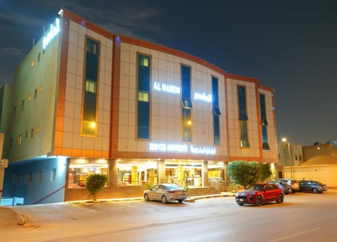 Property building, Night, Location, Parking