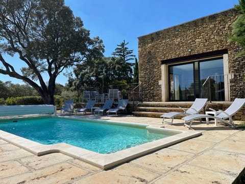 Pool view, Swimming pool, sunbed