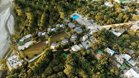 Property building, Day, Neighbourhood, Natural landscape, Bird's eye view