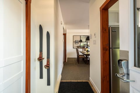 Skiing, Lobby or reception, kitchen