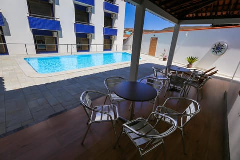 Seating area, Pool view