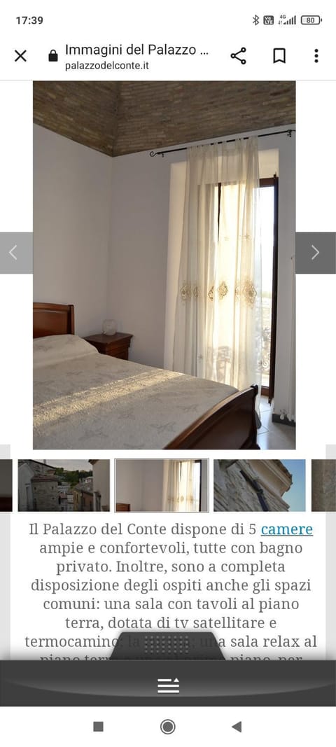 beb Palazzo del Conte Bed and Breakfast in Province of Foggia