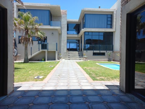 Property building, Pool view, Swimming pool