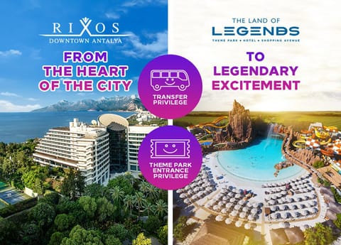 Rixos Downtown Antalya - The Land Of Legends Access Hotel in Antalya