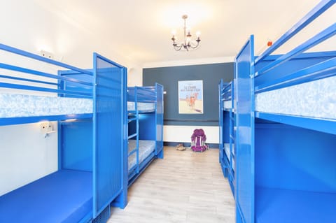 Photo of the whole room, bunk bed