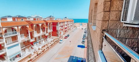 Property building, Neighbourhood, View (from property/room), Balcony/Terrace, Sea view, Street view