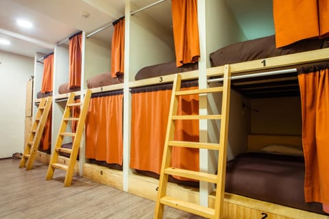 Bed, bunk bed