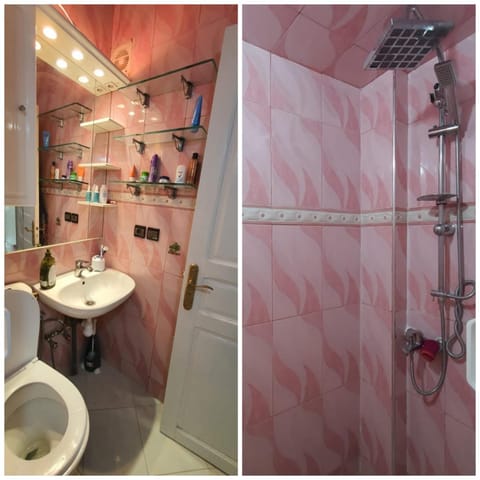 Shower, Toilet