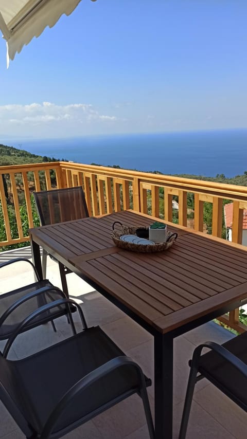 Natural landscape, View (from property/room), Balcony/Terrace, Sea view