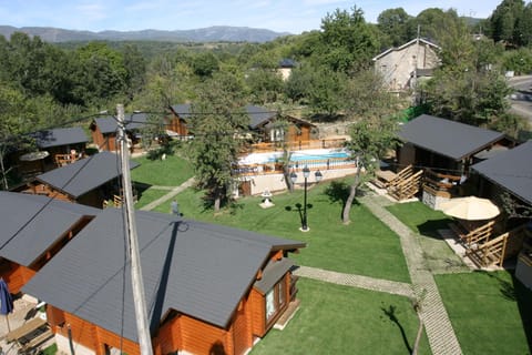 Bird's eye view, Swimming pool