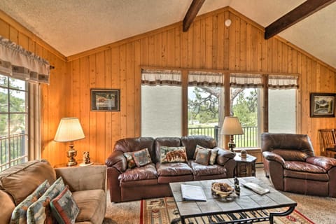 Rocky Mountain Breezes Cabin Grill and Deck! House in Estes Park