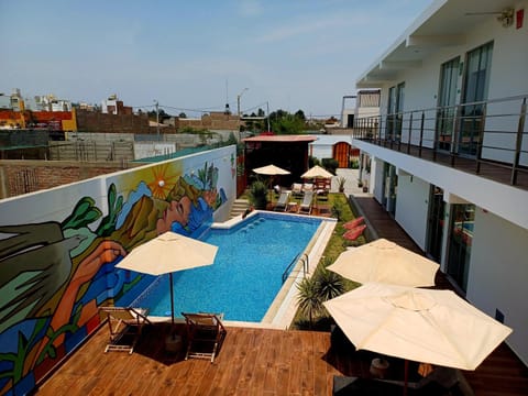 Patio, Pool view, Swimming pool