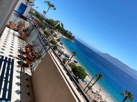 Day, Natural landscape, View (from property/room), Balcony/Terrace, Beach, Sea view