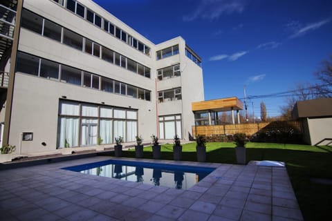 Property building, Pool view, Swimming pool