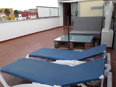 Solarium, View (from property/room), Balcony/Terrace, sunbed