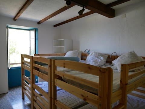 Photo of the whole room, Bedroom, River view, Sea view, bunk bed, Quiet street view