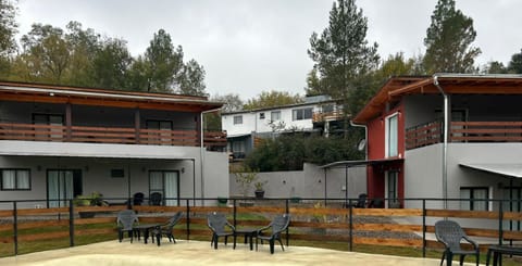 Property building, View (from property/room), Balcony/Terrace, Garden view