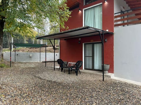 Property building, Patio