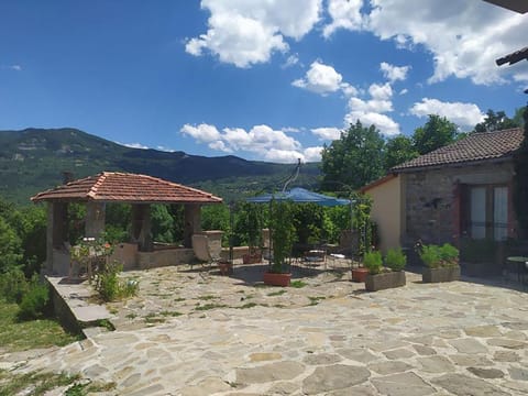 Property building, Spring, Day, Natural landscape, Mountain view, Inner courtyard view