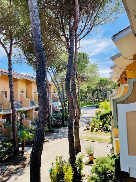 Property building, Garden view
