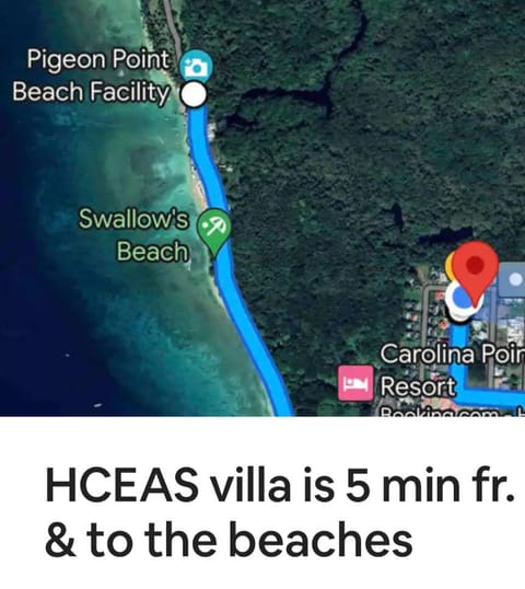 HCEAS villa is 5 min fr. airport & to the beaches Villa in Crown Point