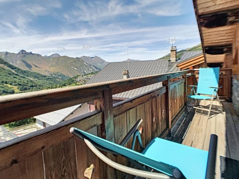 Chalet montagnard 8 pers. avec balcon et WIFI - FR-1-344-791 Chalet in Les Allues
