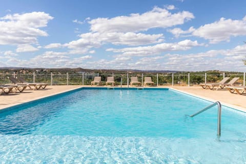 Natural landscape, Pool view, Swimming pool, sunbed