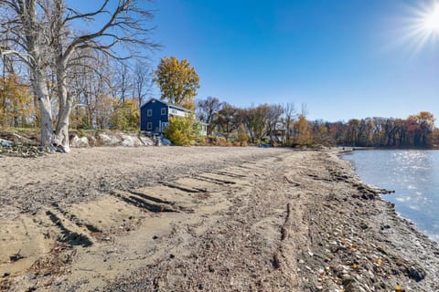 Waterfront Alburgh Getaway with Private Beach! House in Alburg