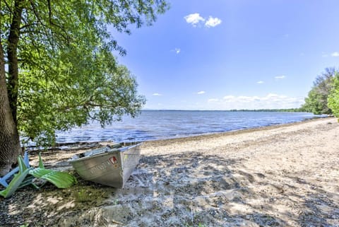 Waterfront Alburgh Getaway with Private Beach! House in Alburg