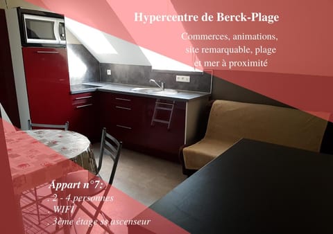 Studio avec mezzanine Berck-Plage Hyper-centre Apartment in Berck