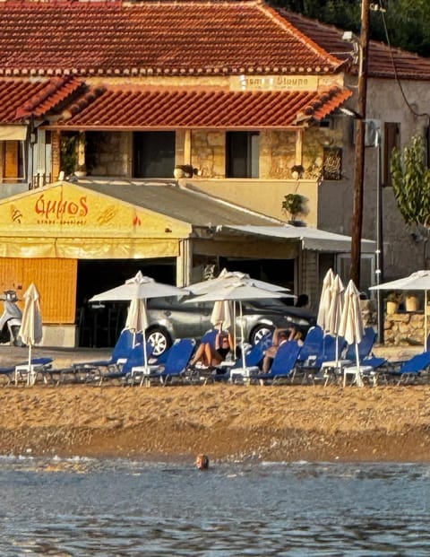 Property building, Beach, Sea view