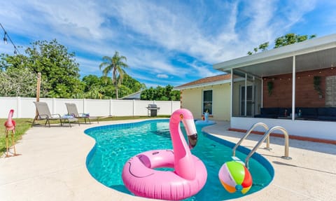 The Flamingo*4bed*pool*jacuzzi*foosball House in Valrico