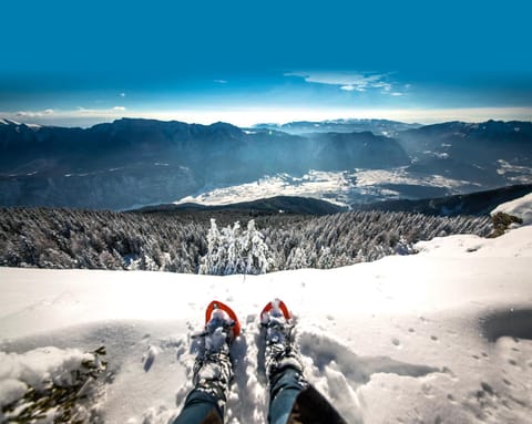 Day, Natural landscape, Winter, Mountain view