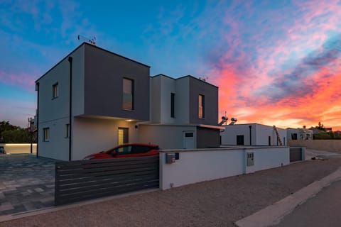 Property building, Sunset