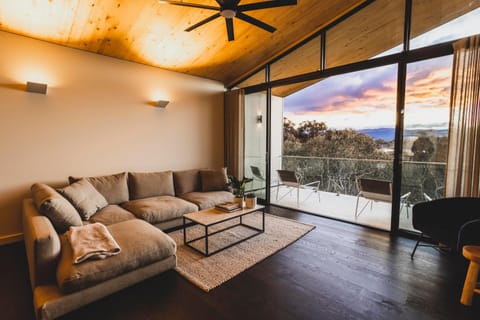 Living room, Sunset