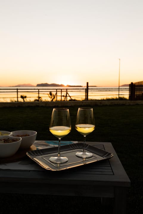 Garden, Garden view, Sea view, Sunset